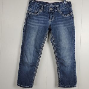 Maurices capri jeans  size 1/2